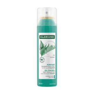 Klorane Champú Seco Detox Anticontaminación Bio Menta Acuática 150