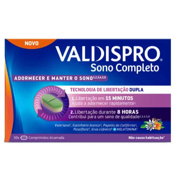 Valdispro Natur Sono Completo 30 Comprimidos