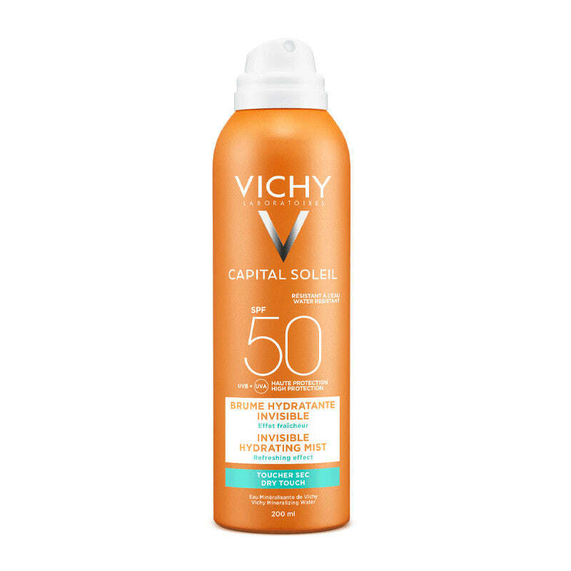 Vichy Capital Soleil Bruma Hidratante Invisível FPS50 200ml