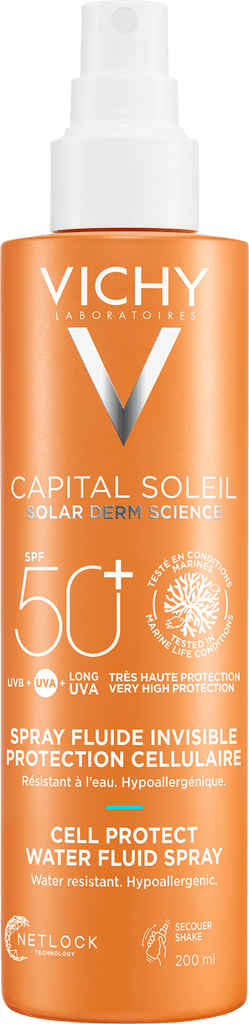 Vichy Capital Soleil Cell Protect Fluído Spray SPF50+ 200mL