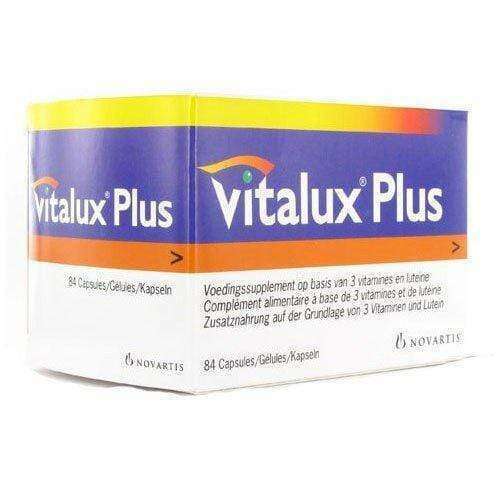 Vitalux Plus Cápsulas 10Mg Luteina X84 Cápsulas(S)